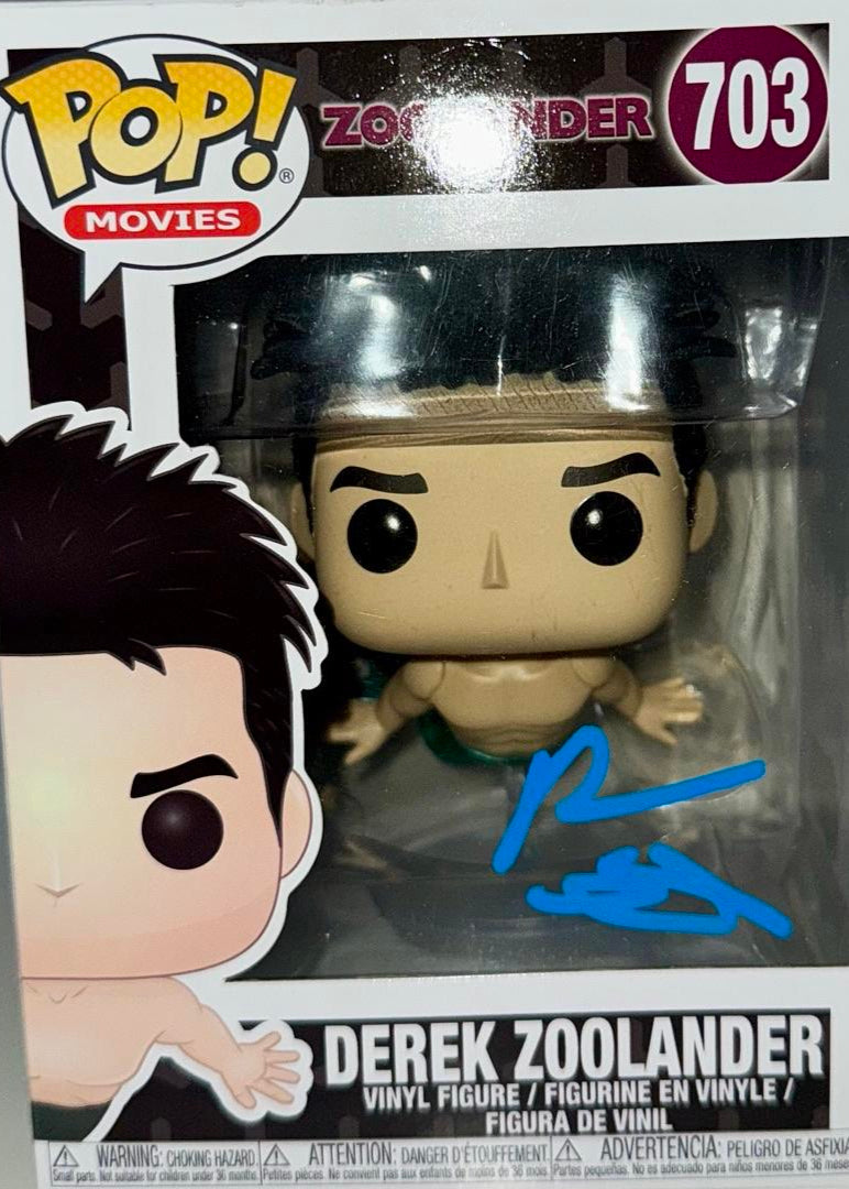 Ben Stiller Signed Funko Pop #703 "Derek Zoolander" - Beckett COA